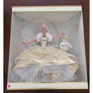 2000‎ Celebration Happy Holiday Barbie Special Edition 1st In Series